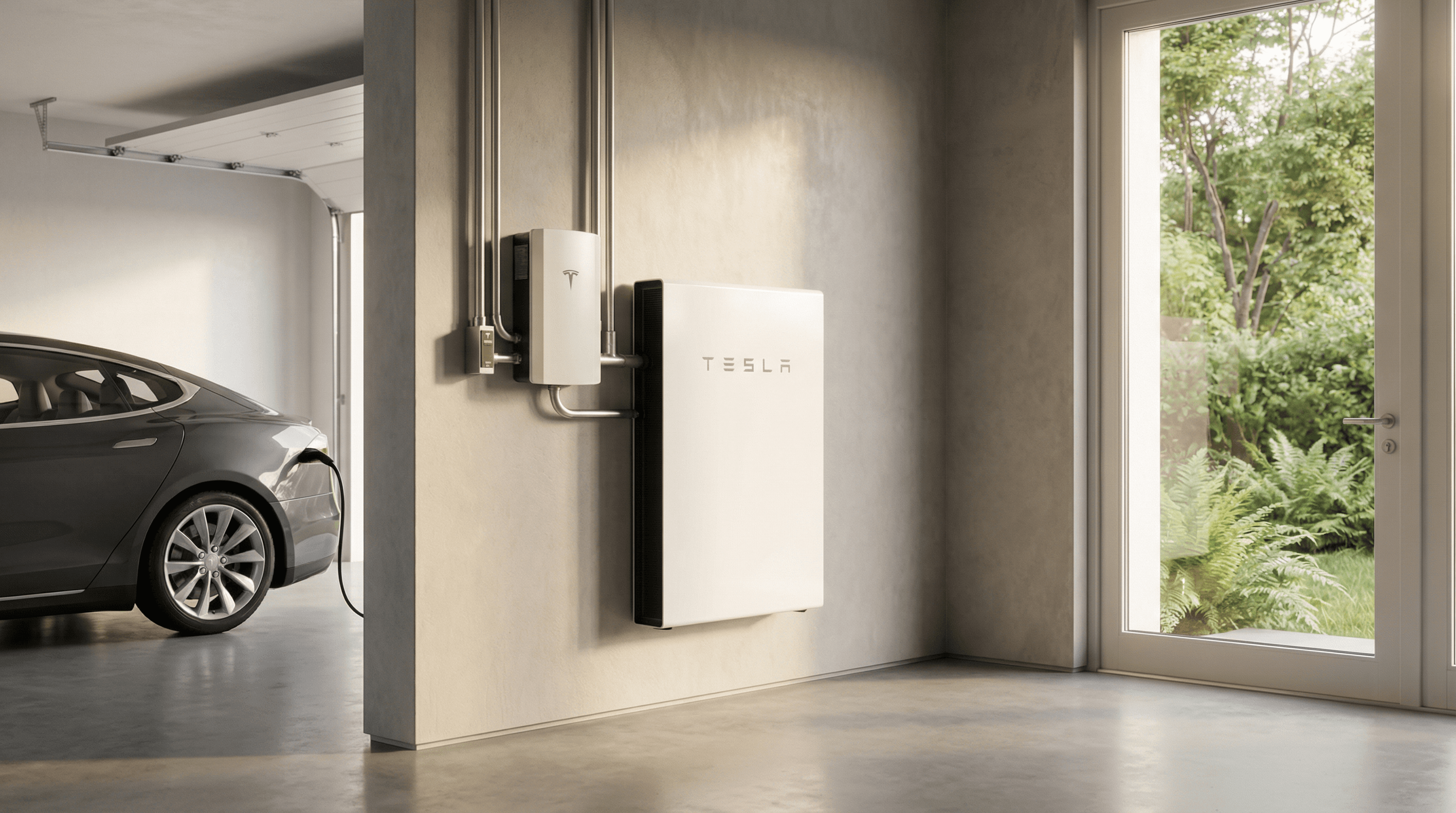 Thuisbatterij specialist aan het werk bij een moderne thuisbatterij installatie